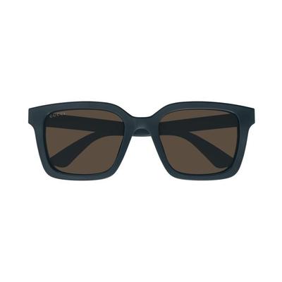 Square Frame Sunglasses - Black - Gucci Sunglasses