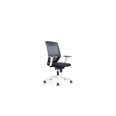 ROCADA 908W-4 Bürodrehstuhl Blanca schwarze Netzrückenlehne, schwarz Image