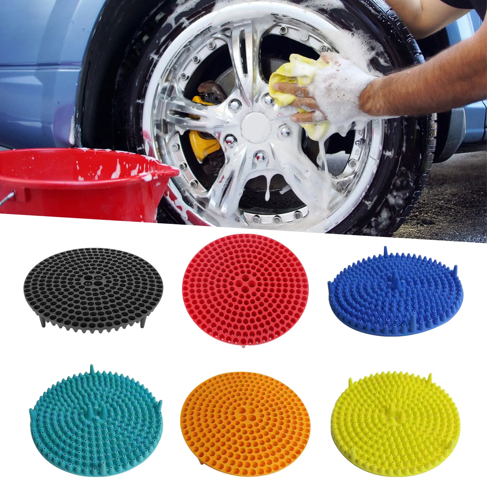 Auto Waschen Eimer Einsatz 23 cm Auto Detaillierung Eimer Reinigung Kits Auto Detaillierung Werkzeuge für RV Hause Outdoor Auto waschen Filter Image