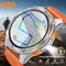 LIGE Neue GPS-Tracking-Smartwatch BT-Anruf 466 * 466 AMLOED-Bildschirm Herzfrequenz 530 mAh Akku Outdoor-Kompass Taschenlampe Smartwatch