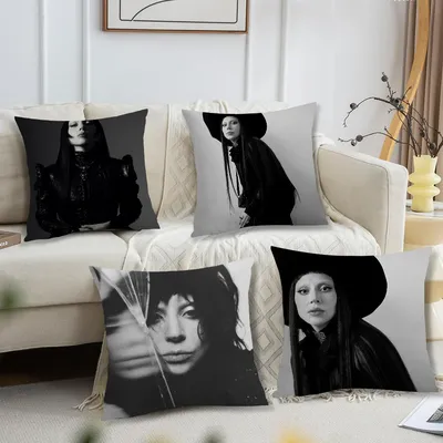 L-Lady Gaga MAYHEM Kissenbezug für Wohnzimmer, Sofa, geeignet für Zuhause, Schlafzimmer, Image