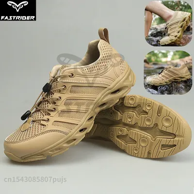 Outdoor Wading Shoes Summer Breathable Men's Mountaineering Hiking Sports Cycling Shoes Amphibious