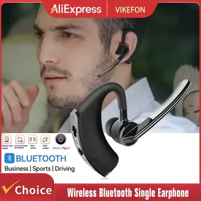 V8 Bluetooth Kopfhörer Wireless Stereo HD Kopfhörer V9 Bluetooth Hands In Car Kit Mit Mikrofon Für iPhone Samsung Huawei Telefon Image