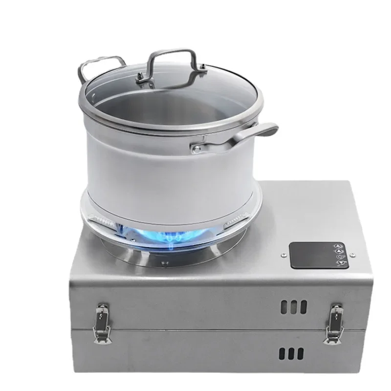Energiesparender Auto-Dieselkocher für den Außenbereich, LKW, Elektroauto, Zuhause, vielseitiger Kraftstoff, RV, modifizierter tragbarer Dieselkocher Image