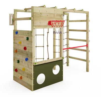 Fatmoose - Klettergerüst CleverClimber mit Sandkasten & Leiter, extrem witterungsbeständig, Image