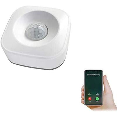 Beijiyi - Drahtloser WiFi Smart Home PIR-Bewegungssensor-Detektor, kompatibel mit TUYA/Smart Life Image