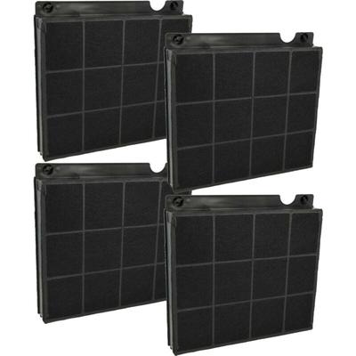 Vhbw - 4x Aktivkohlefilter kompatibel mit Elica spot ng H6 IX/A/60, spot ng H6 IX/A/90, Image