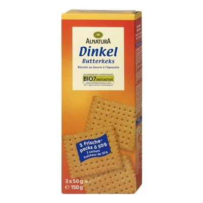 Alnatura Dinkel Butterkekse 150 g Image