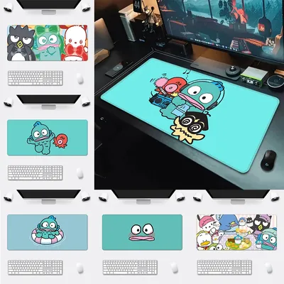 Hangyodon Mousepad HD Printing Computer Gamers Locking Edge Non-slip Mouse Pad XXL90x40cm Keyboard