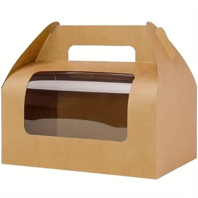 10/20/30pcs With Window Transparent Gift Box For DIY Beads, Snacks, Cookies, Candy, Birthday,