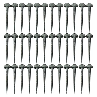 50 Pcs Replaceable Horse Equipment Iron Hoof Nails Major Rear Brake Pads Supply Compact