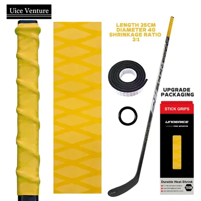 Hockey Grip Tape Ice Hockey Stick Tape Heat Shrinkable Sleeve Non-Slip For Training Badminton Street