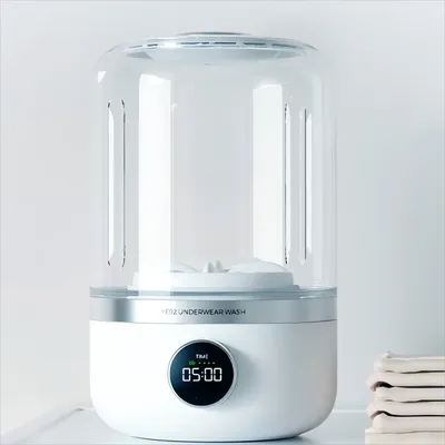 Wireless washing machine portable underwear cleaner 1L mini Socks Washing Machine Dehydratable