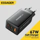 Essager 67W GaN USB Tipo C Caricatore PPS 65W Ricarica rapida per Samsung QC 4.0 PD 3.0 iPhone 15 14