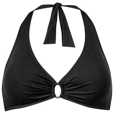 Lidea - Women's The Core Bikini Top Neck Halter - Bikini-Top Gr 46 - Cup: B schwarz Image