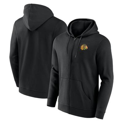 Chicago Blackhawks Primary Logo Reißverschluss Hoodie - Herren Image