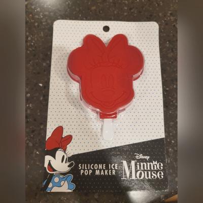Disney Kitchen | Disney Minnie Mouse Silicone Ice Pop Maker | Color: Red | Size: Os