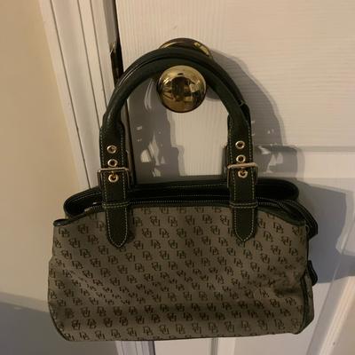 Dooney & Bourke Bags | Dooney & Bourke Green And Tan Handbag | Color: Green/Tan | Size: Os