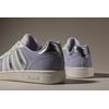 Sneaker K-SWISS "Court Palisades", Gr. 39, snow weiß, lila, lavender, metallic silber, sportlich, Schuhe
