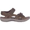 Sandale MERRELL "SANDSPUR 2 CONVERT", Gr. 43, braun (earth), Leder, sportlich, Schuhe