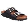 Pantolette ROHDE "ALBA", Damen, Gr. 40, schwarz, Lackleder, glänzend, klassisch, Schuhe, Sommerschuh, Hausschuh, Strandschuh, Schlappen, Schnallenverschlüsse