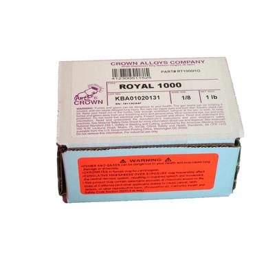 Crown Alloy 1/8 x 1# ROYAL 1000 General Purpose SOLDER 1 lb SPOOL