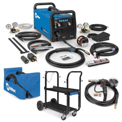 Miller Multimatic 215 Multiprocess Welder Complete Package
