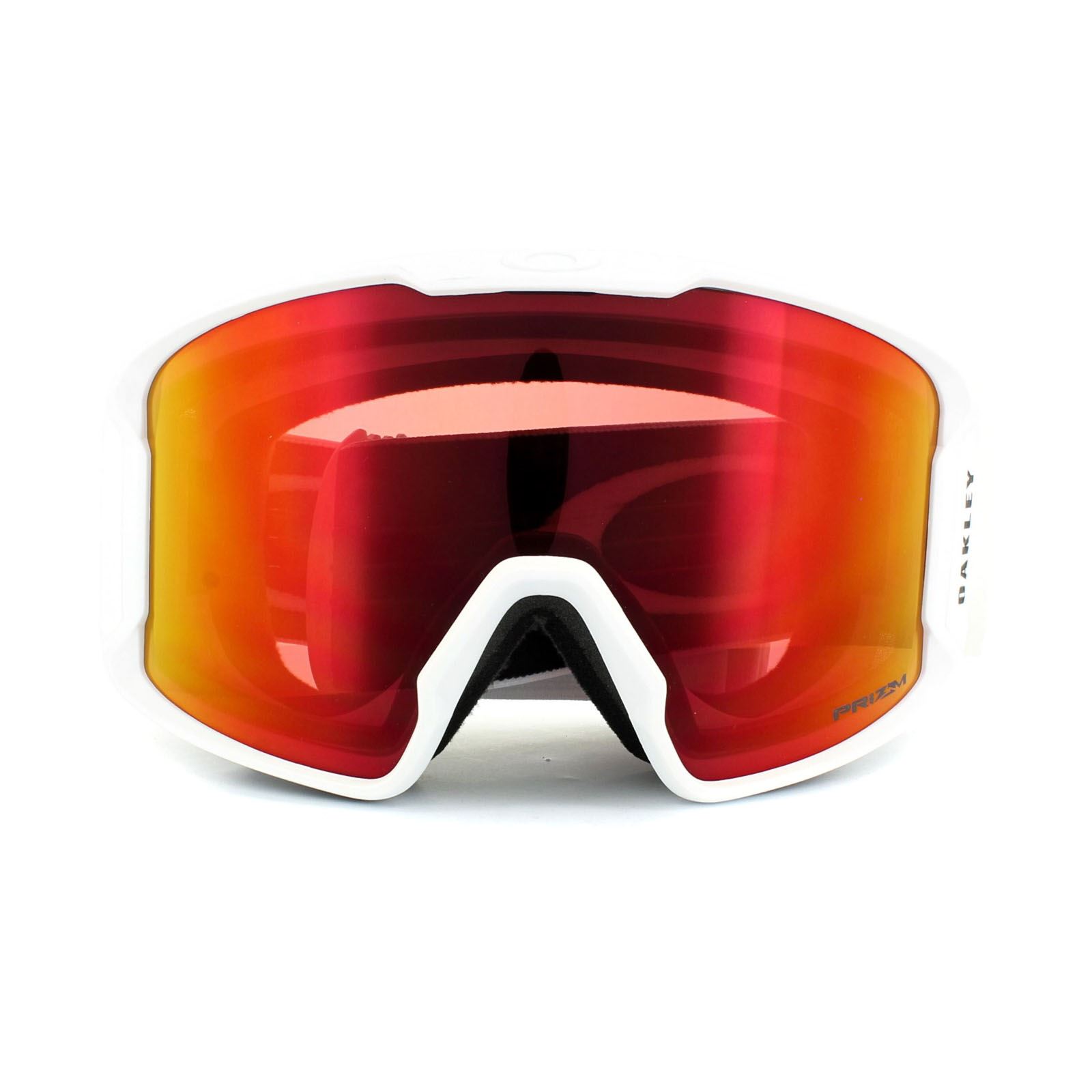 Oakley Skibrille Line Miner OO7070-13 Matt Weiß Prizm Torch Iridium Image