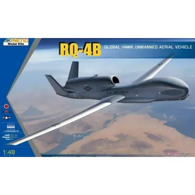 Kinetische K48084 1/48 Skala RQ-4B Global Hawk Unmanned Aerial Vehicle 2020 neue Image