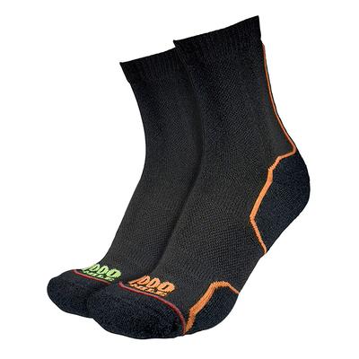 1000 Mile - Herren Trail Repreve Einlagige Atmungsaktive Lauf-Sportsocken - Schwarz / Neon Image