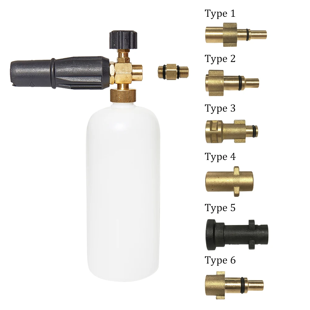 Auto waschanlage Schnees chaum lanze für Karcher für Bosch für Lavor für Black Decker Hochdruck, Schaum pistole, Schaum generator Image