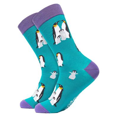 Vogelmuster Neuheiten Baumwollsocken für Erwachsene Image