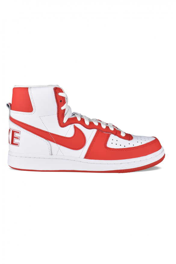 Comme des garçons Hohe Sneakers Terminator Weiß