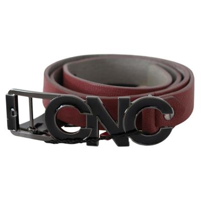 100% Authentischer CNC Costume National Leder Modengürtel Image
