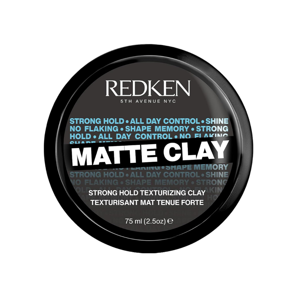 Redken Strong Hold Texturizing Matte Clay für Männer 75ml Image