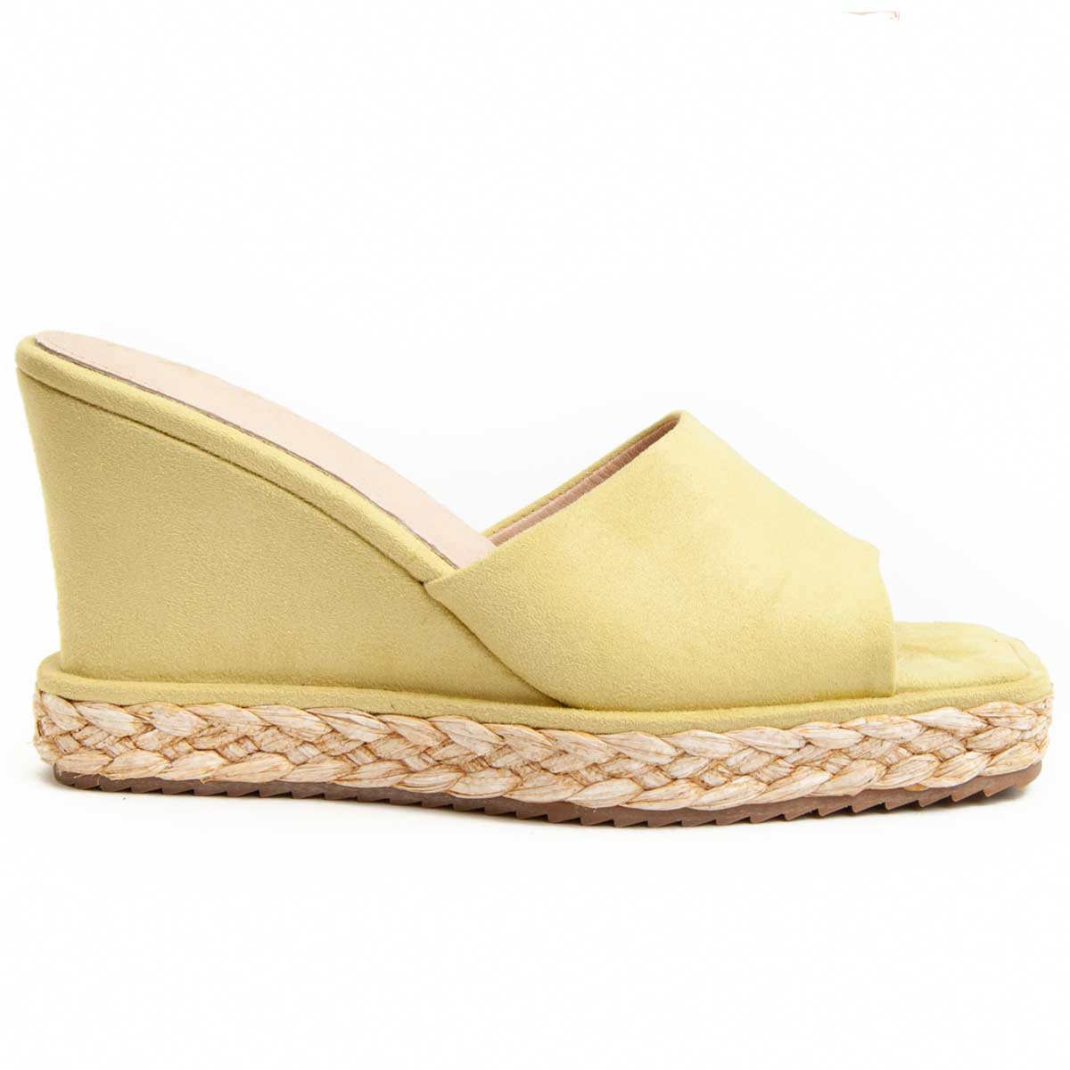 Montevida Heel Sandale Sparto2121 Gelb