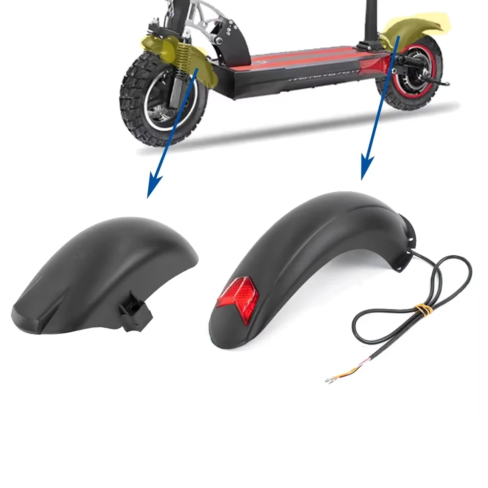 Kotflügel vorne hinten Kotflügel für Kugoo M4 Elektroroller Langlebiger Vorderreifenschutz Hinterreifenschutz Kick Scooter Teile 10 Zoll Image
