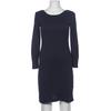 Tom Tailor Damen Kleid, Gr. 34, marineblau, kein Etikett