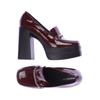 even odd Damen Pumps, Gr. 39, rot, Kunstleder