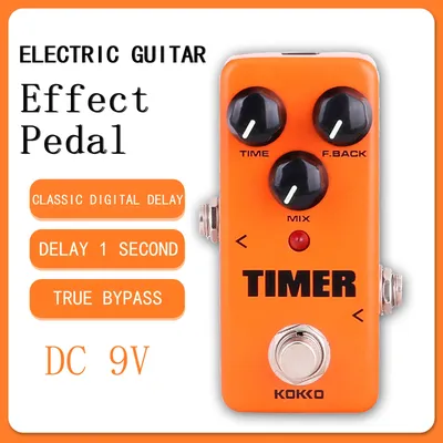 KOKKO FDD2 Timer Electric Guitar Effect Pedal Timer Classic Digital Delay Effect True Bypass Pedal