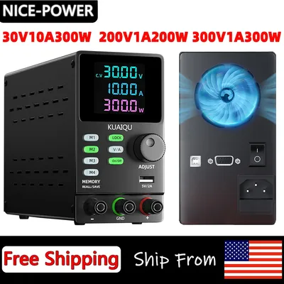 Clear inventory Programmable Adjustable DC Power Supply With RS-232 Interface Automatic Control