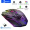 RGB Bluetooth 5.2 Mouse 2.4G Wireless Mouse 6 Buttons Dual-Mode Gaming Mouse Rechargeable Silent Mouse For MacBook Tablet Laptop