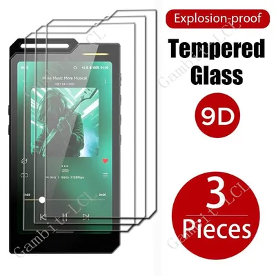 3PCS 9H HD Protective Tempered Glass For HiBy R4 ON HiByR4 HiFi Music Player MP3 Audio 4.7" Screen