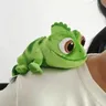 Disney Pascal Rapunzel Camaleonte Bambole di Peluche 15 cm Pascal Animali di Peluche Bambola Pascal Rapunzel Spalla Peluche Giocattoli Per Bambini Gif