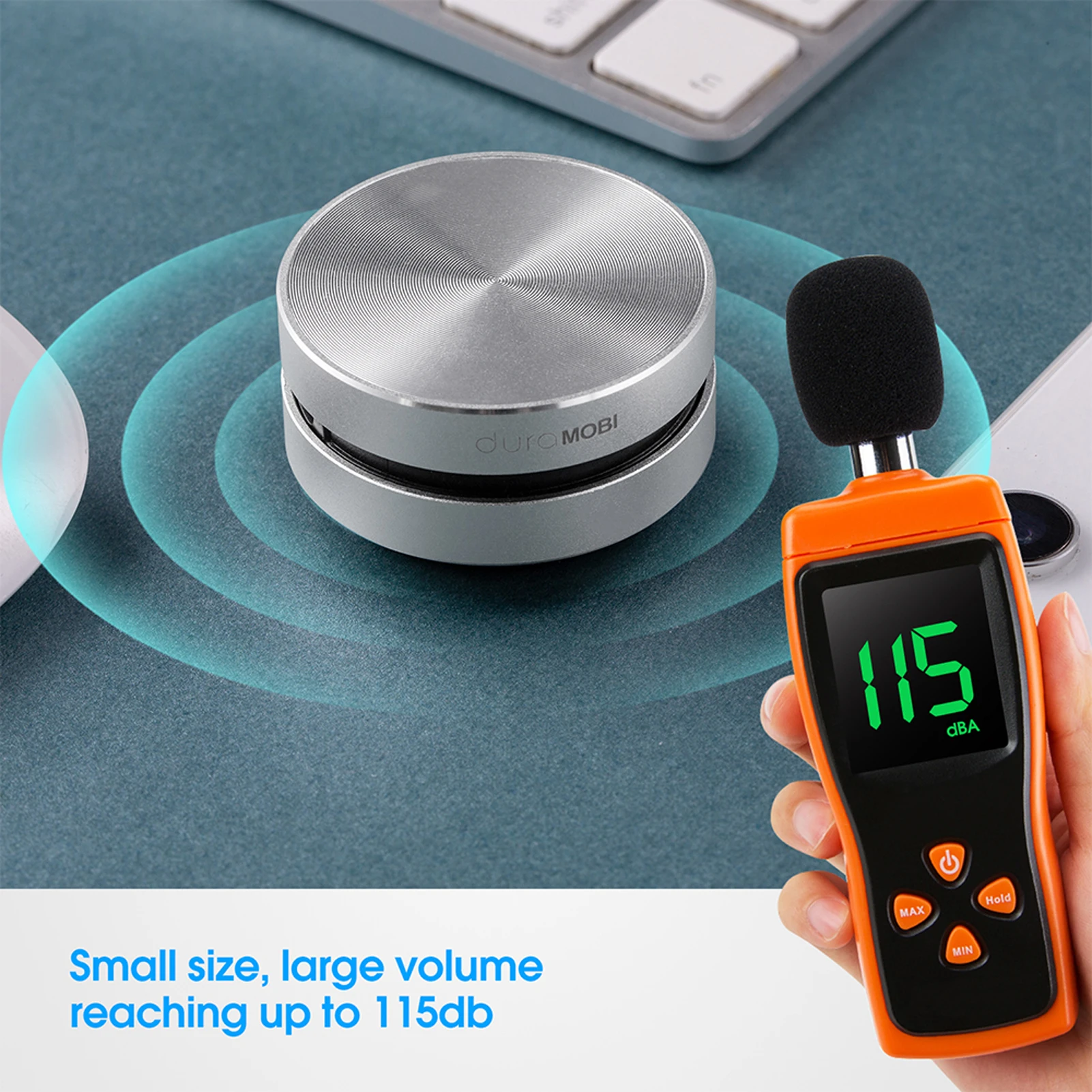 Altoparlante Bluetooth a conduzione ossea Vibrazione Audio stereo Digitale TWS Altoparlanti più piccoli wireless Dropshipping Mini portatile in metallo