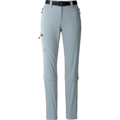 Zip-off-Hose LPO "Damen Zip-Off-Hose Coralie", Damen, Gr. 46 (L), Normalgrößen, blau (stormy sea), 94% Polyester, 6% Elasthan, Hosen Image