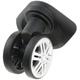 Spinner Caster,Swivel Wheels Replacement,2 Pieces A19 Suitcase Luggage Dual Roller Wheels Replacement Casters for Trolley Case Black - Easy Installation Casters