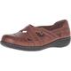 Clarks Women's Ashland Spin Q Slip-On Loafer, Tan, 7 UK X-Wide