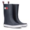 Gummistiefel TOMMY HILFIGER, Kinder, Gr. 34, blau, Gummi, modisch, Schuhe, Regenstiefel, Matschstiefel mit Logo