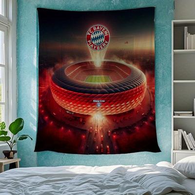 TEMU Themed Tapestry - Velvet, Anti-wrinkle Coating, For Game Rooms, Bedrooms, Dorms - Perfect Gift For Fans, High-quality Polyester Home Decor Image